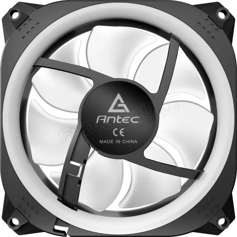 Photo de Lot de 3 Ventilateurs de boitier Antec Prizm X 120 3+C RGB - 12cm (Noir)