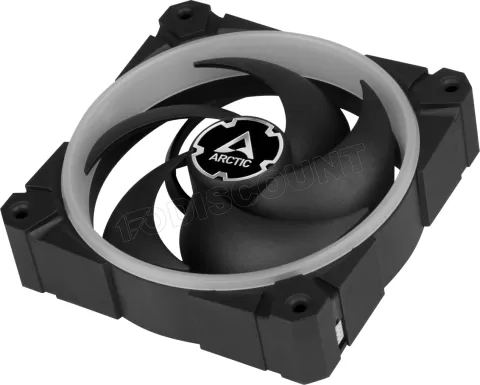 Photo de Lot de 3 Ventilateurs de boitier Arctic BioniX P120 RGB - 12cm (Noir)