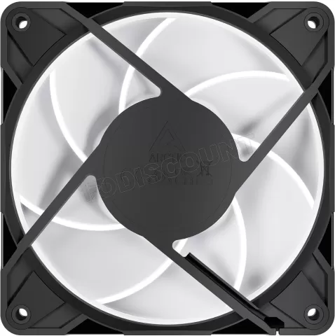 Photo de Lot de 3 Ventilateurs de boitier Arctic P12 Pro RGB - 12cm (Noir)
