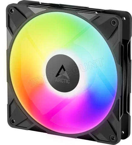 Photo de Lot de 3 Ventilateurs de boitier Arctic P14 Pro Reverse RGB - 14cm (Noir)