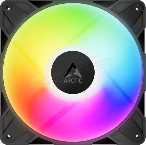 Photo de Lot de 3 Ventilateurs de boitier Arctic P14 Pro Reverse RGB - 14cm (Noir)