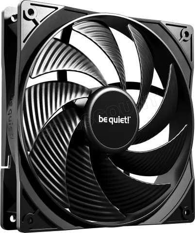 Photo de Lot de 3 Ventilateurs de boitier be quiet! Pure Wings 3 Haute Vitesse PWM - 14cm (Noir)