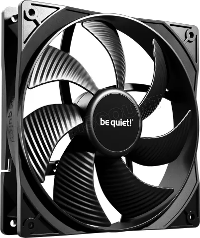 Photo de Lot de 3 Ventilateurs de boitier be quiet! Pure Wings 3 PWM - 14cm (Noir)