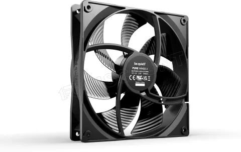 Photo de Lot de 3 Ventilateurs de boitier be quiet! Pure Wings 3 PWM - 14cm (Noir)