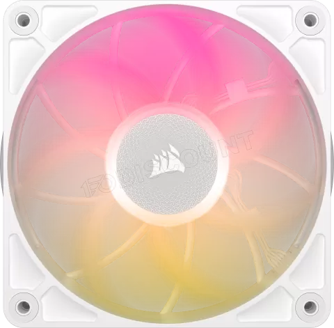 Photo de Lot de 3 Ventilateurs de boitier Corsair iCue Link RX Max RGB - 12cm (Blanc)