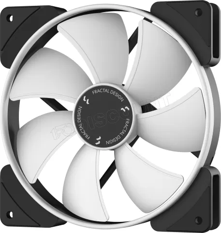 Photo de Lot de 3 Ventilateurs de boitier Fractal Design Prisma AL RGB - 14cm (Noir)