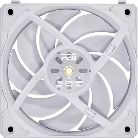 Photo de Lot de 3 Ventilateurs de boitier Lian Li Uni Fan P28 - 12cm (Blanc)