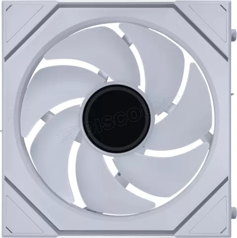 Photo de Lot de 3 Ventilateurs de boitier Lian Li Uni Fan SL-Infinity Wireless RGB - 12cm (Blanc)