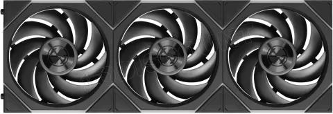 Photo de Lot de 3 Ventilateurs de boitier Lian Li Uni Fan TL Flex RGB - 12cm avec contrôleur (Noir)