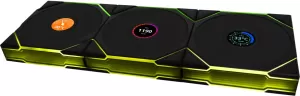 Photo de 3x Uni Fan TL120RW LCD Noir
