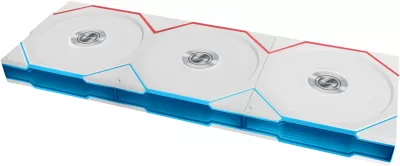 Photo de 3x Uni Fan TL W Reverse 120 Blanc