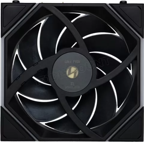 Photo de Lot de 3 Ventilateurs de boitier Lian Li Uni Fan TL Wireless RGB - 12cm (Noir)