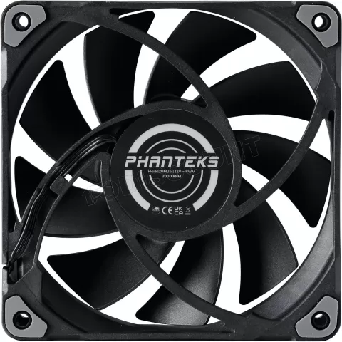 Photo de Lot de 3 Ventilateurs de boitier Phanteks M25 - 12cm (Noir)