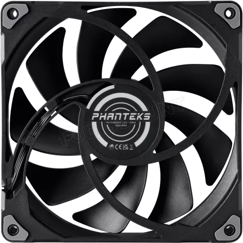 Photo de Lot de 3 Ventilateurs de boitier Phanteks M25 - 14cm (Noir)