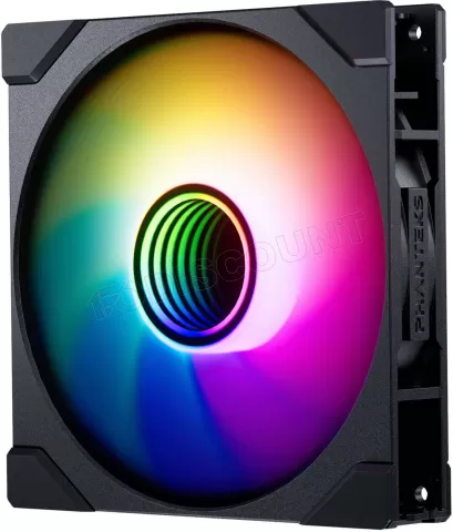 Photo de Lot de 3 Ventilateurs de boitier Phanteks M25 Gen2 Reverse RGB - 14cm (Noir)
