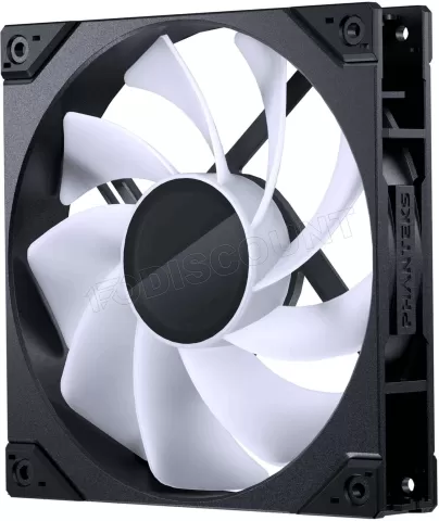 Photo de Lot de 3 Ventilateurs de boitier Phanteks M25 Gen2 Reverse RGB - 14cm (Noir)