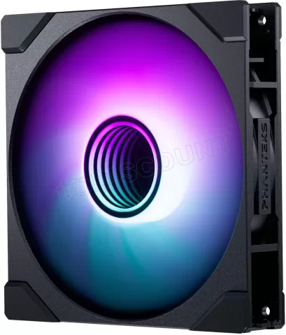 Photo de Lot de 3 Ventilateurs de boitier Phanteks M25 Gen2 RGB - 14cm (Noir)