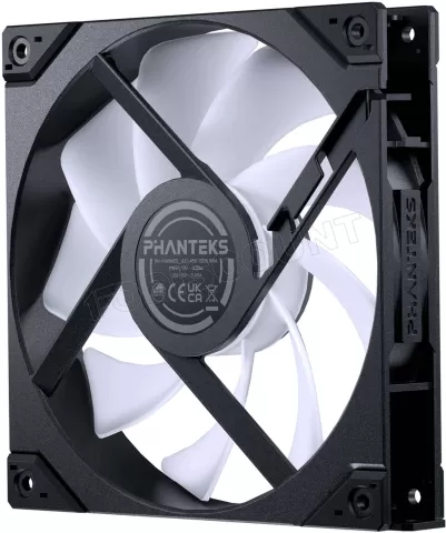 Photo de Lot de 3 Ventilateurs de boitier Phanteks M25 Gen2 RGB - 14cm (Noir)