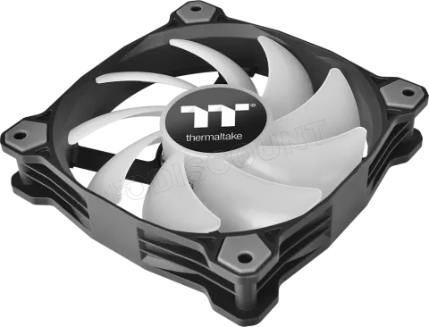 Photo de Lot de 3 Ventilateurs de boitier Thermaltake Pure - 12cm (Noir)