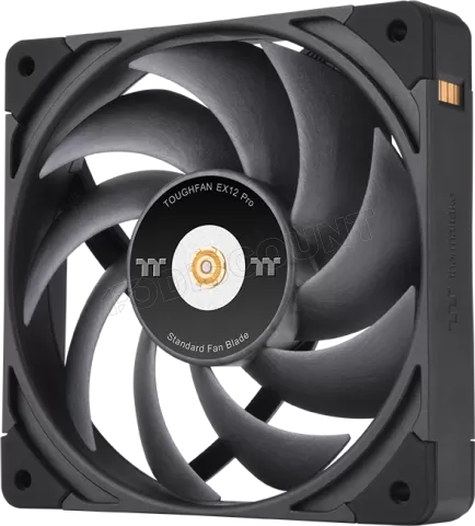 Photo de Lot de 3 Ventilateurs de boitier Thermaltake ToughFan Ex Pro - 12cm (Noir)