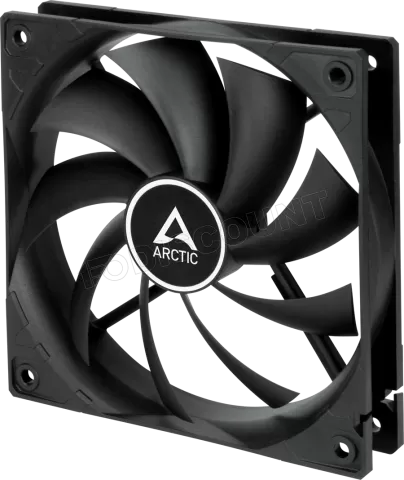 Photo de Lot de 5 Ventilateurs de boitier Arctic F12 PWM - 12cm (Noir)