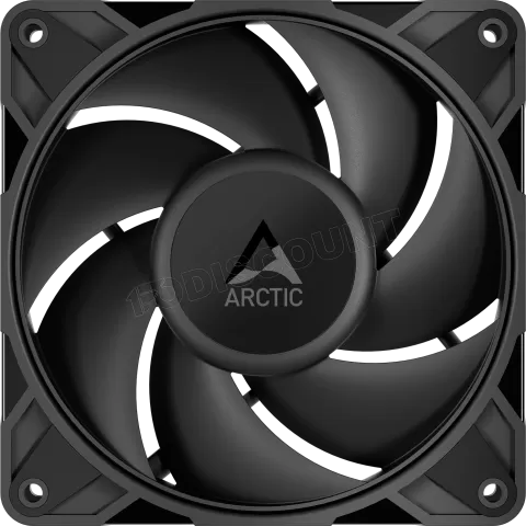 Photo de Lot de 5 Ventilateurs de boitier Arctic P12 Pro Low Noise - 12cm (Noir)