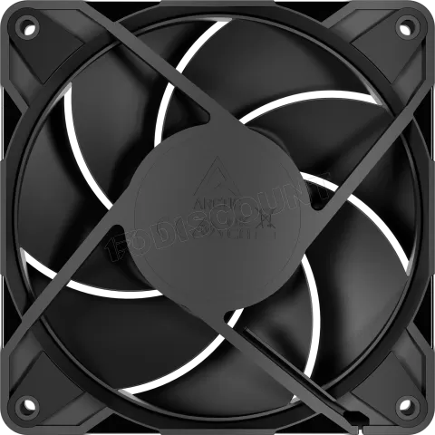 Photo de Lot de 5 Ventilateurs de boitier Arctic P12 Pro PST Low Noise - 12cm (Noir)