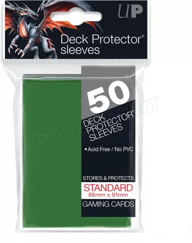 Photo de Lot de 50 Sleeves Ultra Pro Pro-Gloss Format Standard 66x91mm (Vert)