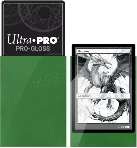 Photo de Lot de 50 Sleeves Ultra Pro Pro-Gloss Format Standard 66x91mm (Vert)