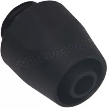 Photo de Lot de 6 Raccords à compression pour Tube Ø7,6/12,7mm - G1/4" Alphacool HF TPV Nylon (Noir)