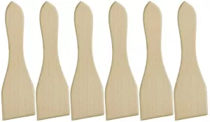 Photo de Lot de 6 Spatules à Raclette en bois