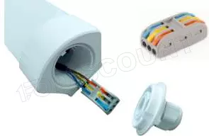 Photo de Luminaire park LED étanche 150cm Apollon 45W 5850lm 4000K