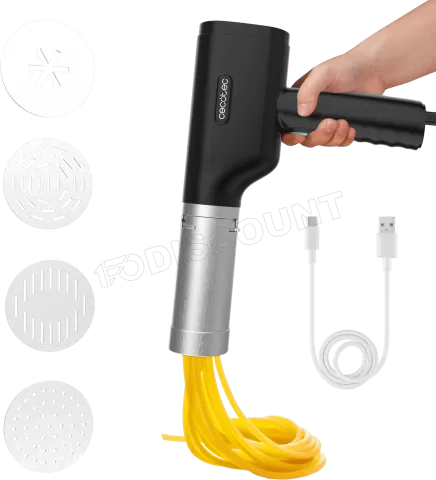 Photo de Machine à pâtes et churros Cecotec Fun EasyPasta (Noir)