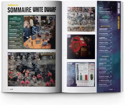 Photo de Magazine - White Dwarf n°491 (Aout 2023) (Fr)