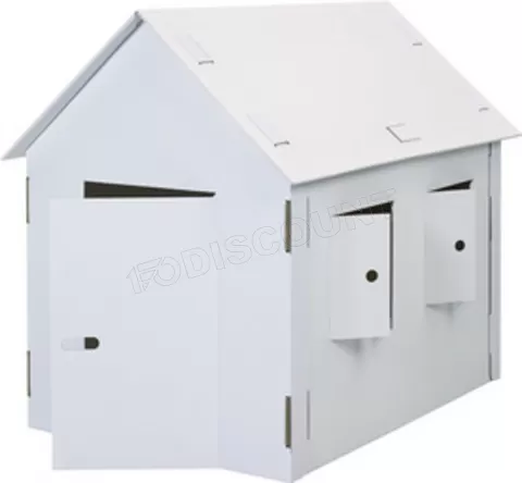 Photo de Maison de jeu en carton Kreul Joypac XL (Blanc)