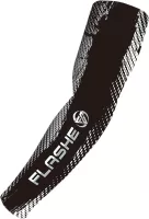 Photo de Manchette Gamer Flashe Gaming Plain - Taille M (Noir/Blanc)