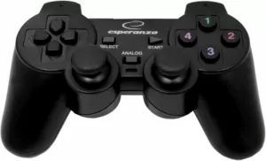 Photo de Manette de jeu Esperanza Corsair EG106 pour PC (Noir)