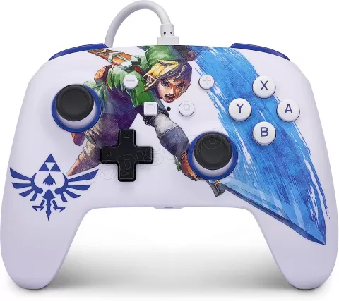 Photo de Manette de jeu filaire PowerA Enhanced Zelda Master Sword Attack pour Nintendo Switch/PC