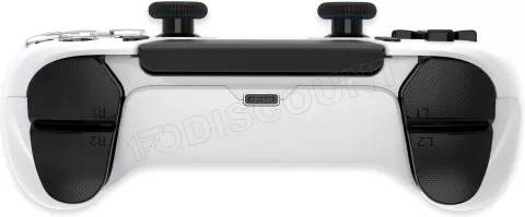 Photo de Manette de jeu sans fil Freaks and Geeks pour PS5/PC (Blanc)