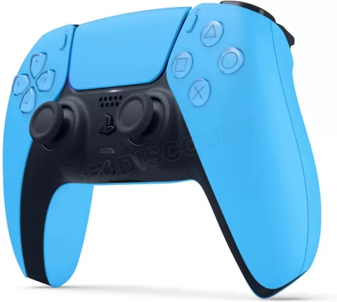 Photo de Manette de jeu sans fil Playstation 5 Sony DualSense pour PS5 (Bleu)