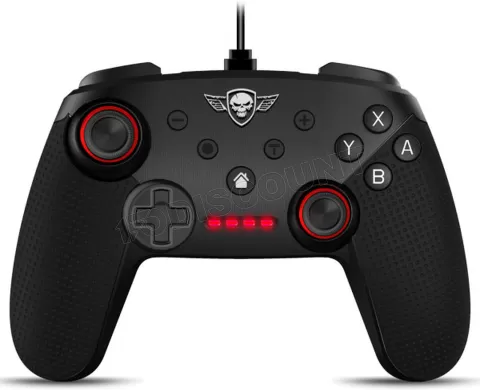 Photo de Manette de jeu Spirit of Gamer Pro Gaming pour Nintendo Switch (Noir)