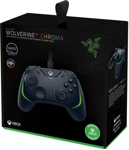 Photo de Manette Razer Wolverine V2 Chroma (Noir)