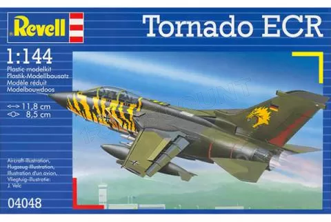 Photo de Maquette Revell Avion de chasse Allemand Tornado ECR