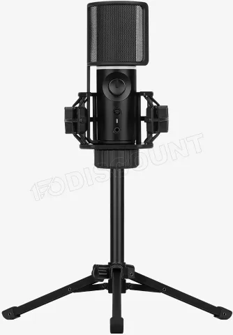 Photo de Microphone Streamplify Mic Tripod RGB avec trépied (Noir)