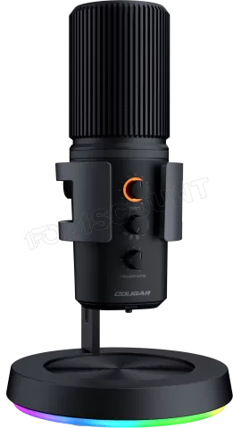 Photo de Microphone sur pied Cougar Screamer-X RGB (Noir)