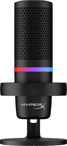 Photo de Microphone sur pied HyperX DuoCast RGB (Noir)