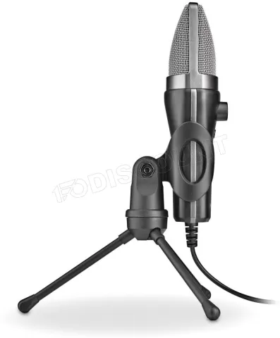 Photo de Microphone sur pied NGS MS120 USB (Noir)