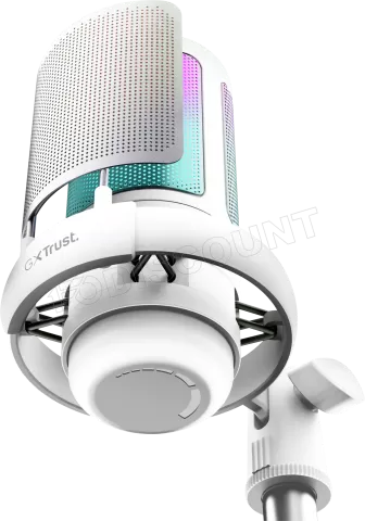 Photo de Microphone sur pied Trust GXT 238W Auron (Blanc)