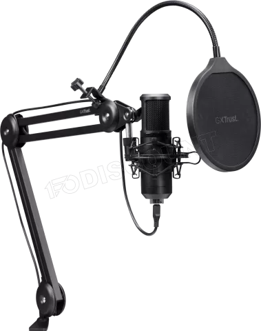 Photo de Microphone sur pied Trust GXT 270 Emita II+ (Noir)