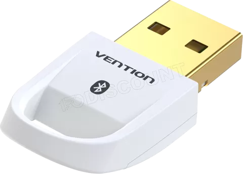Photo de Mini Adaptateur Vention USB BlueTooth 5.0 (Blanc)